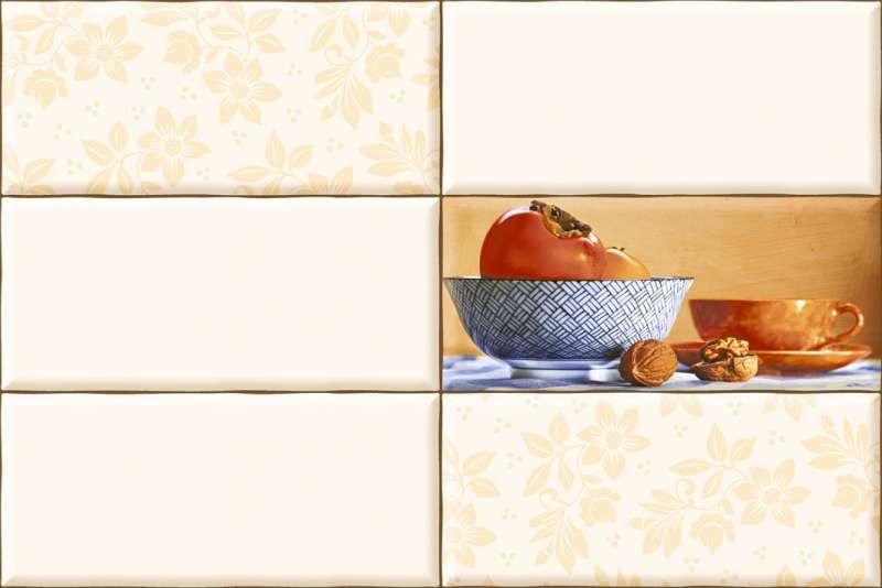 Wall Tiles - 300 x 450 mm  ( 12 x 18 inch ) - 44001_HL_1_{91}