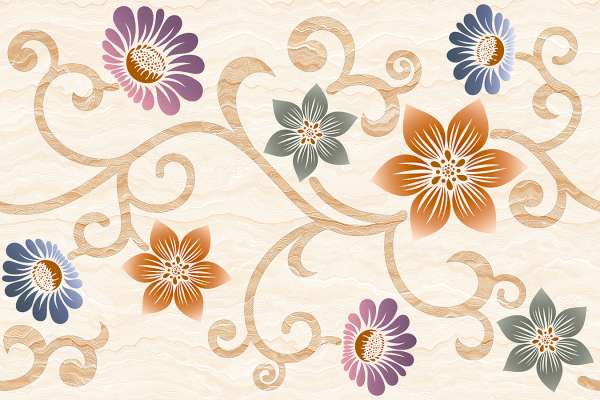 Wall Tiles - 300 x 450 mm  ( 12 x 18 inch ) - 1158_HL_1