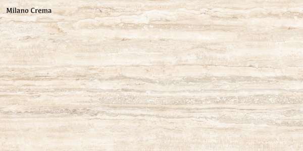 piso azulejo - 600 x 1200 mm (24 x 48 pulgadas) - Milano Crema