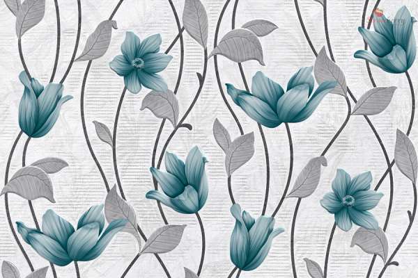 کاشی دیواری دیجیتال - 300 × 450 میلی متر ( 12 × 18 اینچ ) - 1107 D