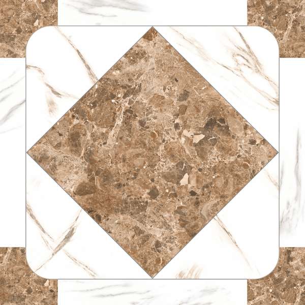 Digital tanganran Tiles - 600 x 600 mm (24 x 24 inch) - 8064