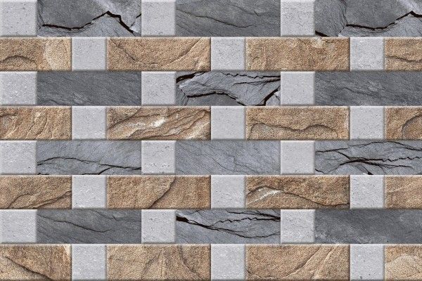 Exterior / Elevation Tiles - 250 x 375 mm ( 10 x 15 inch ) - E-702