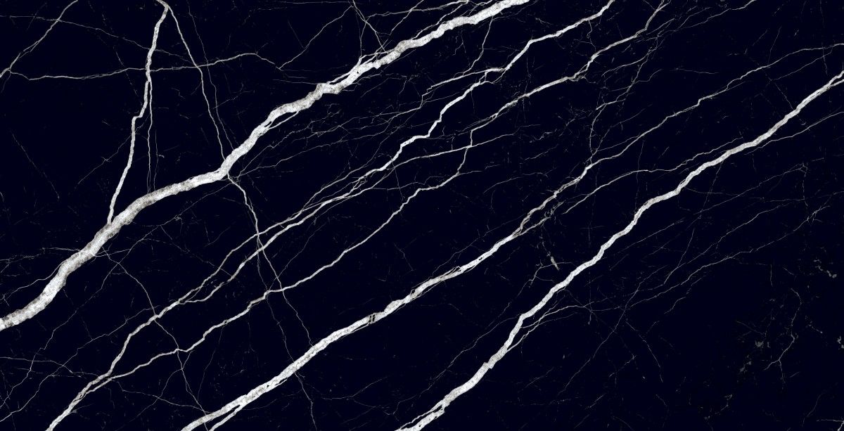 بلاط الباركيه - 600 × 1200 مم (24 × 48 بوصة) - MARQUINA BLACK_R1