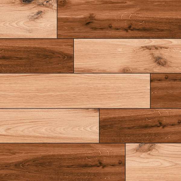 Digital tanganran Tiles - 600 x 600 mm (24 x 24 inch) - TEAK WOOD