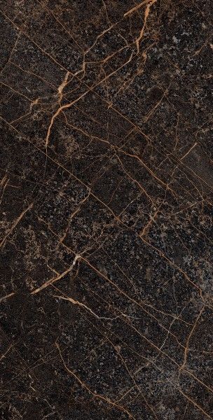 Glazed Porcelain Tiles - 600 x 1200 mm ( 24 x 48 inch ) - CLASTER BLACK_01