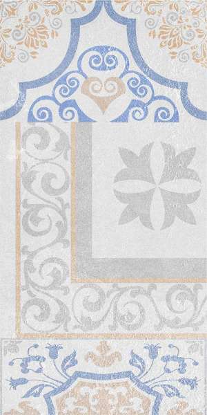 azulejo hidráulico - 600 x 1200 mm (24 x 48 polegadas) - edison-grey-decor