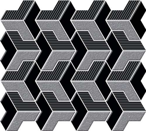 Alaja & Moseki Tiles - 300 x 300 mm (12 x 12 inch) - BOOMERANG-1
