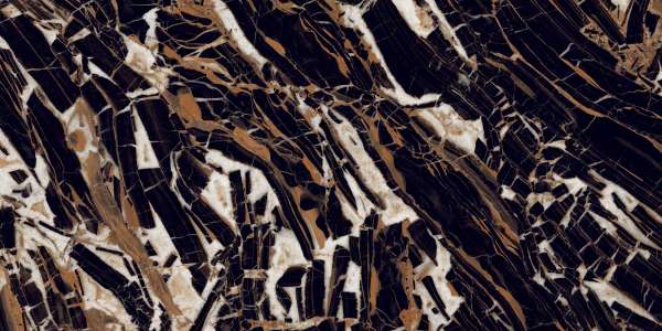 Glazed Porcelain Tiles - 600 x 1200 mm ( 24 x 48 inch ) - TIGAR BLACK_01