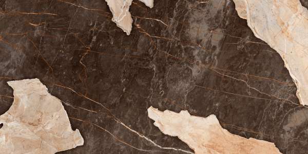 Glazed Porcelain Tiles - 800 x 1600 mm ( 32 x 64 inch ) - MARMOL BROWN_01