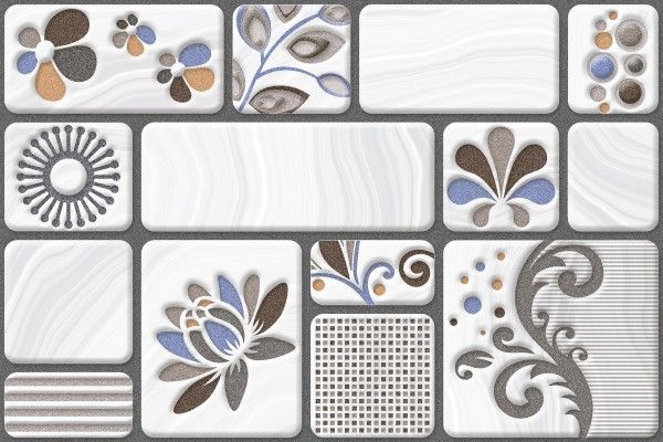 Wall Tiles - 300 x 450 mm  ( 12 x 18 inch ) - 1017-HL1