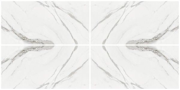 Glazed Porcelain Tiles - 600 x 1200 mm ( 24 x 48 inch ) - MAXICAN PEARL AB