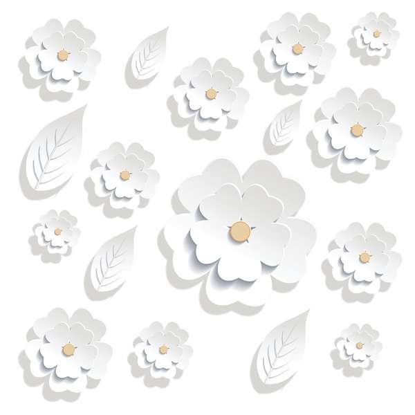 pavimento gres porcellanato - 600 x 600 mm (24 x 24 pollici) - FLORA WHITE