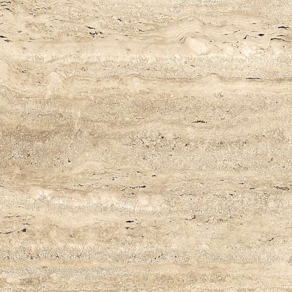 Glazed Porcelain Tiles - 600 x 600 mm ( 24 x 24 inch ) - TRAVENTINE BROWN R1