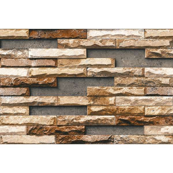 Wall Tiles - 300 x 450 mm  ( 12 x 18 inch ) - Calista-Brown_T2