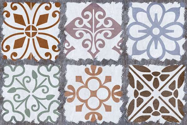 Wall Tiles - 250 x 375 mm ( 10 x 15 inch ) ( 0.82 × 1.23 ft ) - 2031-D