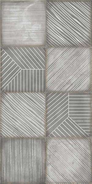 Glazed Porcelain Tiles - 600 x 1200 mm ( 24 x 48 inch ) - gravite-black-decor