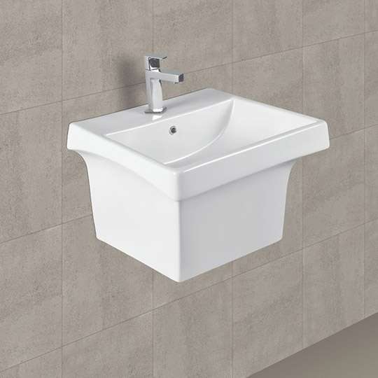 Wash Basin Half Pedestal  - Rock