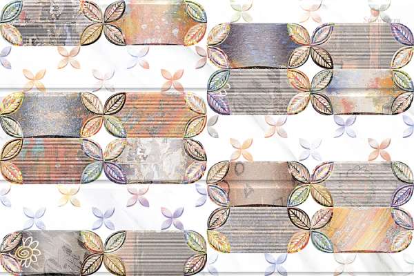 Wall Tiles - 300 x 450 mm  ( 12 x 18 inch ) - K 190 HL 1