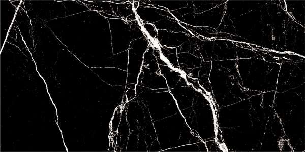 Glazed Porcelain Tiles - 600 x 1200 mm ( 24 x 48 inch ) - fury-black-1