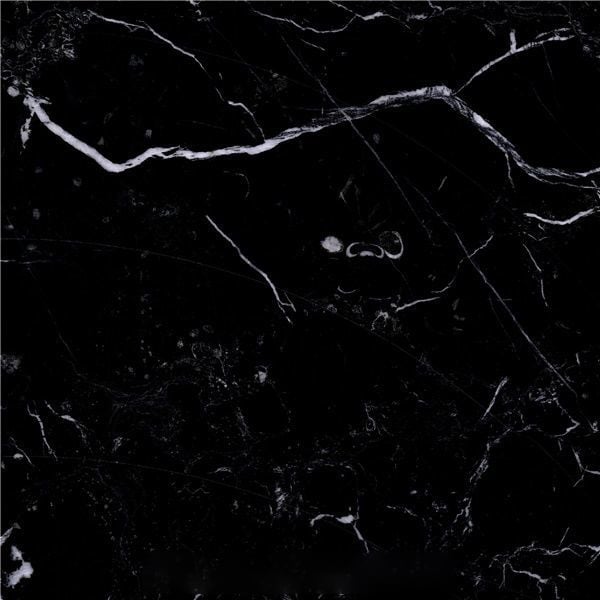 Black Ice Flower Marble