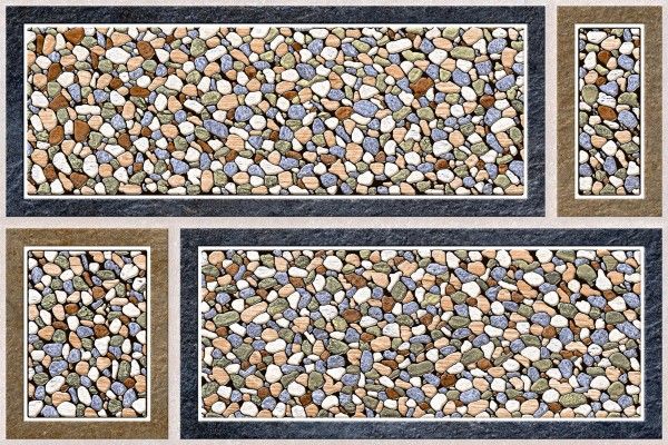 Exterior / Elevation Tiles - 250 x 375 mm ( 10 x 15 inch ) - E-757