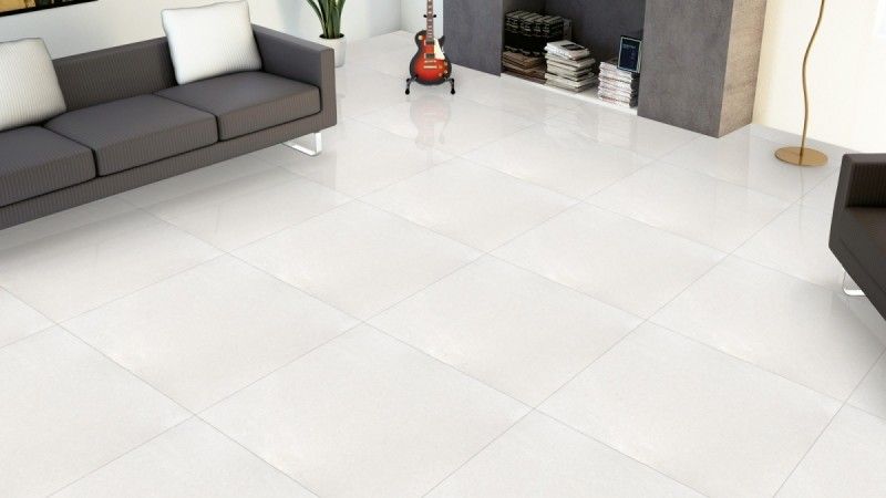 effetto marmo - 800 x 800 mm (32 x 32 pollici) - PHENTOM WHITE