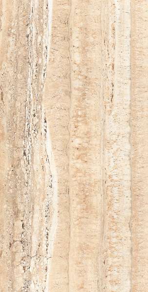 コルク タイル - 600 x 1200 mm（24 x 48インチ） - CROCK-TRAVERTINE-BEIGE_R1