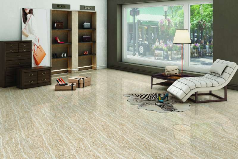 Ganda muatan Vitrified Kotak - 600 x 600 mm ( 24 x 24 inci ) - EMERALD GOLD - LT