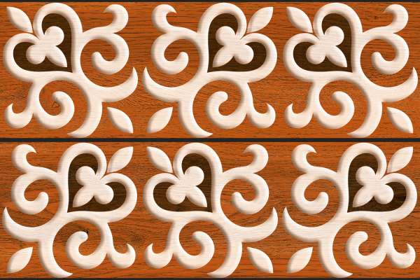 Wall Tiles - 300 x 450 mm  ( 12 x 18 inch ) - 3810_HL_2