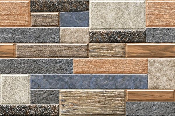 Exterior / Elevation Tiles - 250 x 375 mm ( 10 x 15 inch ) - E-771