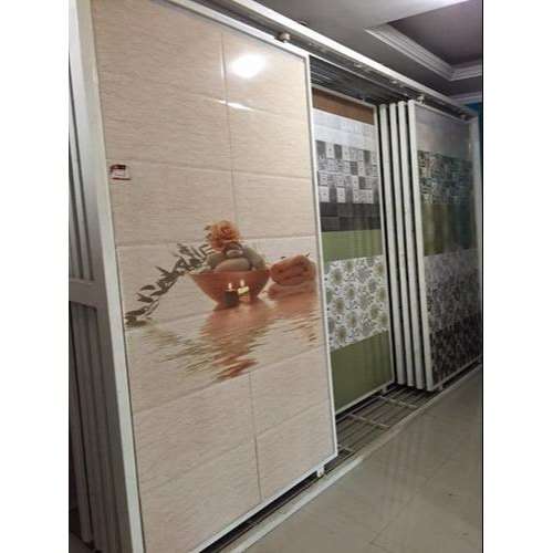 Tiles Display Stand  - Floor Tile Vertical Sliding Panel