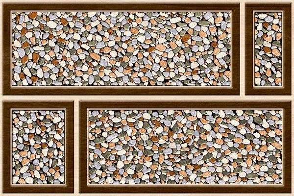 Exterior / Elevation Tiles - 250 x 375 mm ( 10 x 15 inch ) - E-754