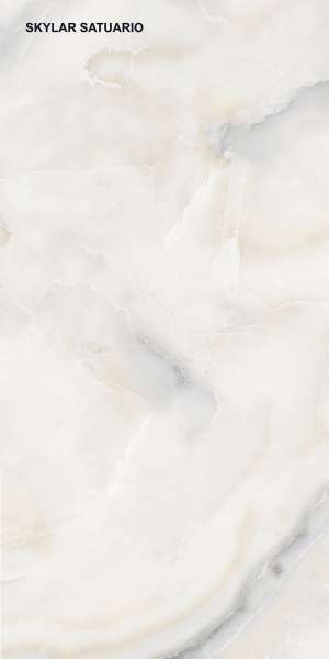 Glazed Porcelain Tiles - 600 x 1200 mm ( 24 x 48 inch ) - SMOKE BLUE ONYX P1 