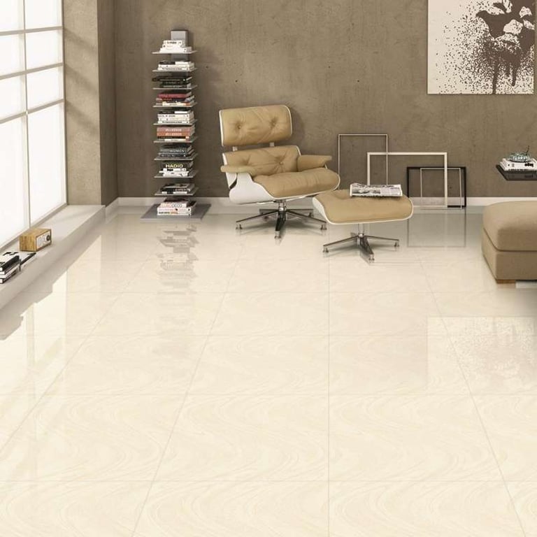 porcelanato para sala - 600 x 600 mm (24 x 24 polegadas) - 109-wiva line 