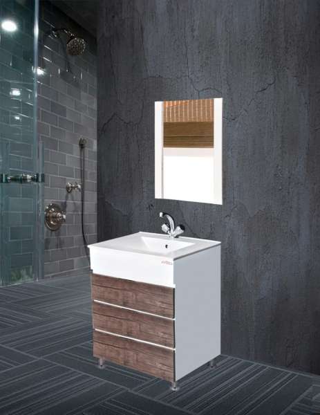 Cabinet Vanity  - Wooden 30" Bathroom Vanity with sink