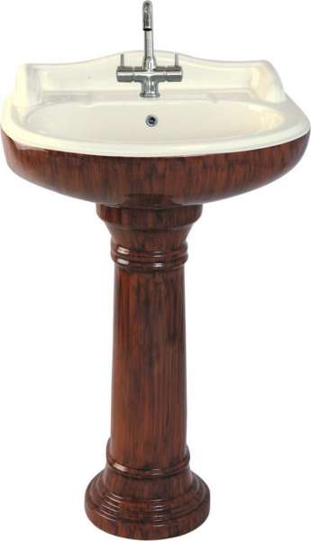 Wash Basin Pedestal  - Serena Set HW-01