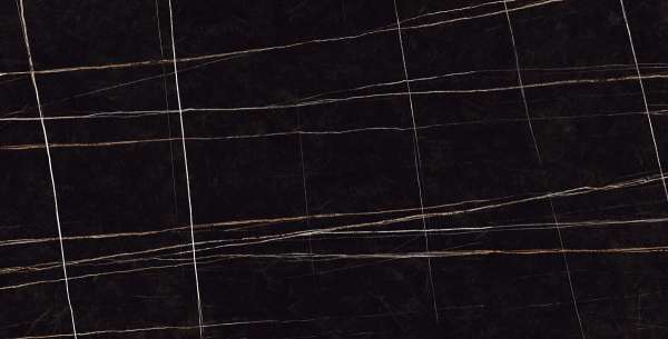 Glazed Porcelain Tiles - 300 x 600 mm ( 12 x 24 inch ) - SAHARA BLACK_R1