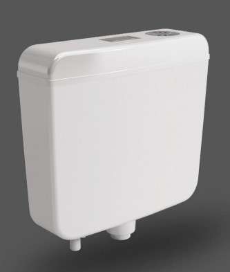 Cistern & Seat Cover  - Aqua single & double push