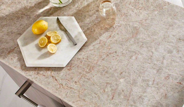 Ice Flakes Quartzite countertop