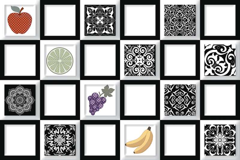 cerámica para pared baldosas - 300 x 450 mm (12 x 18 pulgadas) - 3015_HL_1