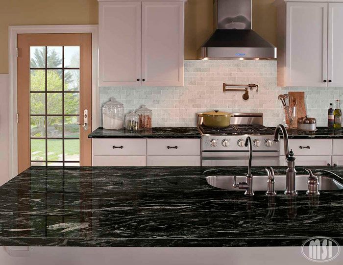 Silver Waves Granite countertop