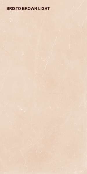 पीजीवीटी और जीवीटी टाइल्स - 600 x 1200 मिमी (24 x 48 इंच) - BRISTO BROWN LIGHT (KCC MARBLE 01_N3 LT)_R1