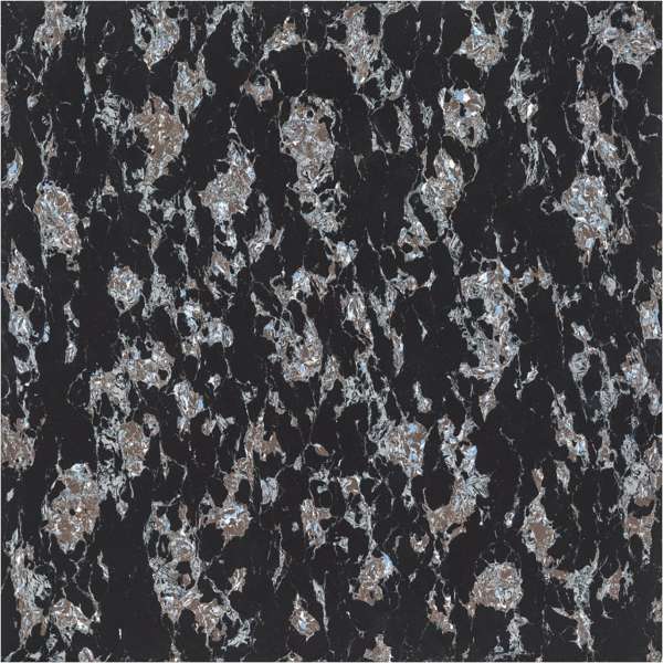 effetto marmo - 600 x 600 mm (24 x 24 pollici) - CRETA BLACK ( D )