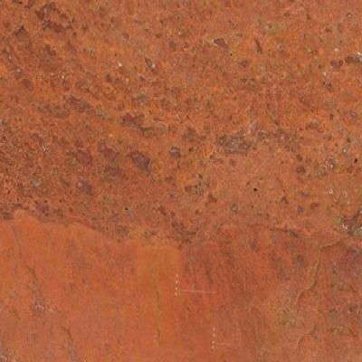 Red Gerberia Travertine