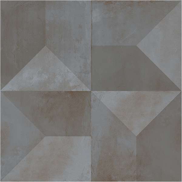 Glazed Porcelain Tiles - 600 x 600 mm ( 24 x 24 inch ) - aitana-black-decor