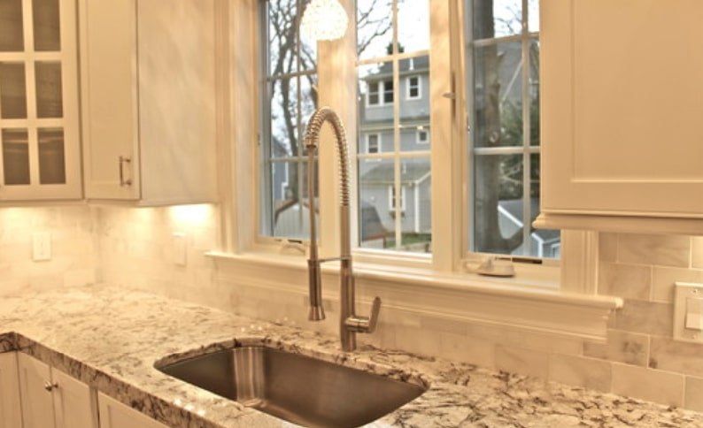 White Ice Granite countertop