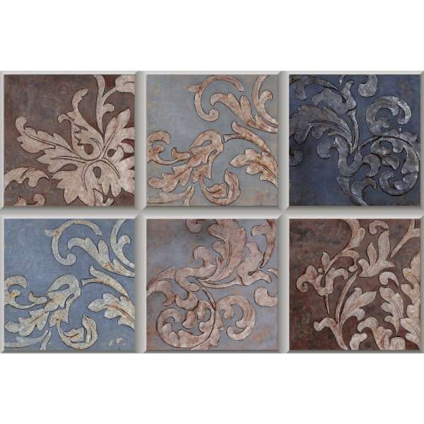 carrelage mural - 300 x 450 mm (12 x 18 pouces) - BANARI-GR_T3