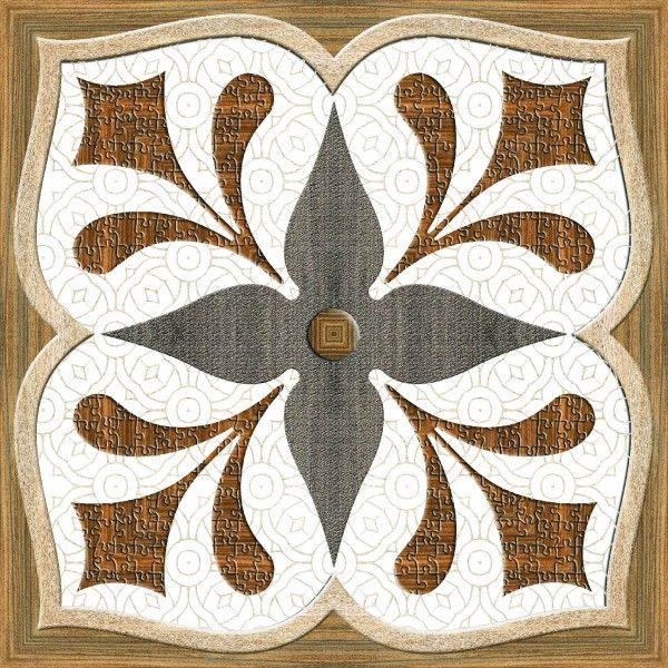 porcelanato ladrilho hidraulico - 600 x 600 mm (24 x 24 polegadas) - 1104