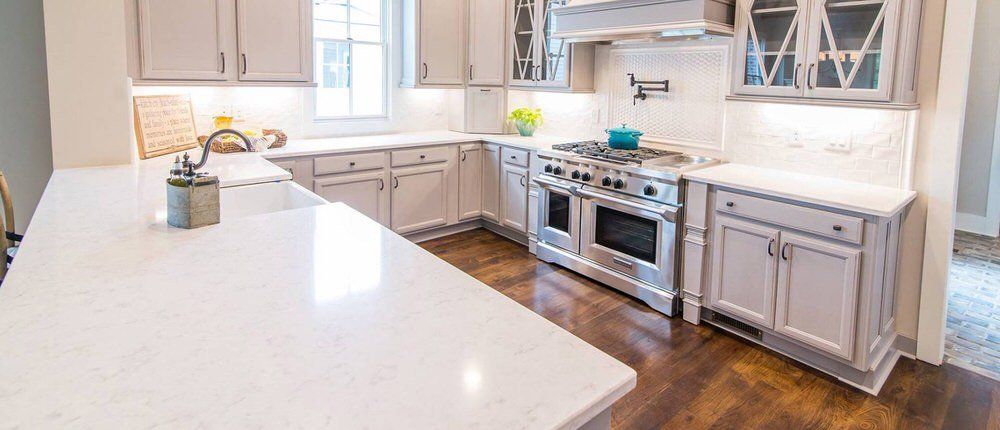 Cashmere Carrara Q Quartz countertop