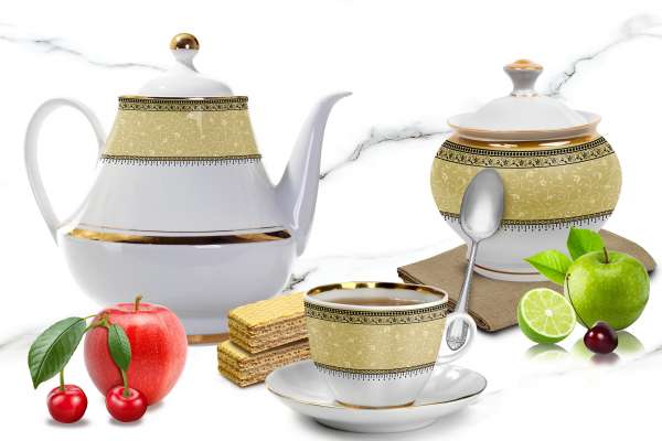 کاشی دیواری دیجیتال - 300 × 450 میلی متر ( 12 × 18 اینچ ) - 4001 LT P-1